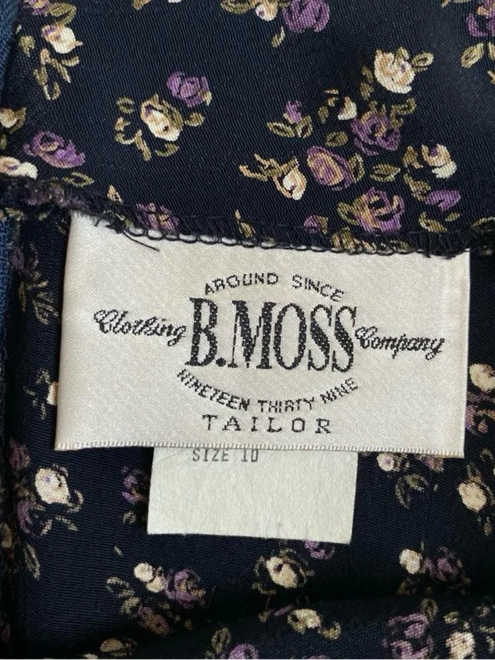 Vintage 90s floral mini skirt